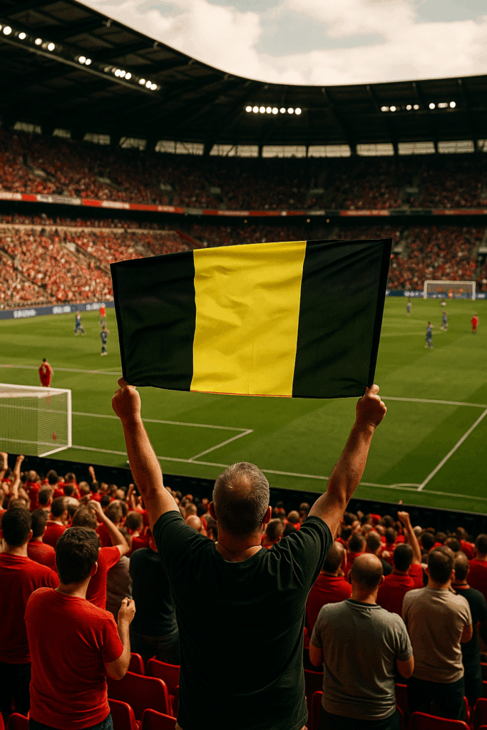 De invloed van fans en stadions op de prestaties van Belgische clubs.