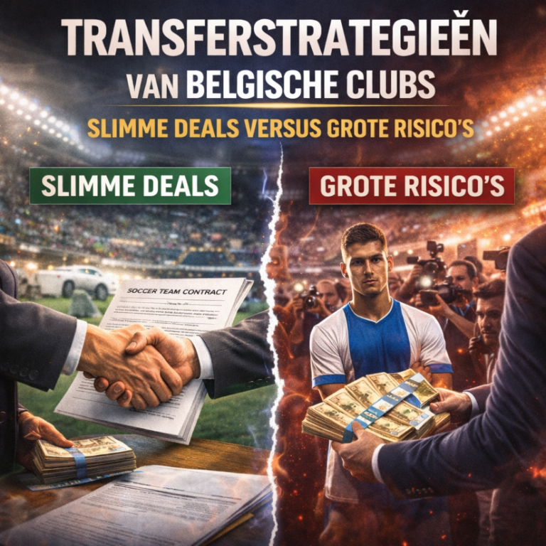 Transferstrategieën van Belgische clubs slimme deals versus grote risico’s