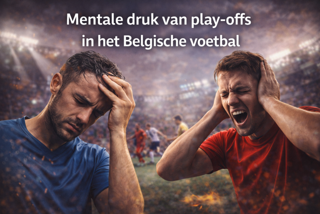Mentale druk van play-offs in het Belgische voetbal